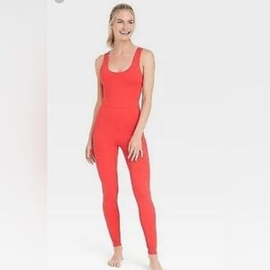 All In Motion Women’s Red Bodysuit
